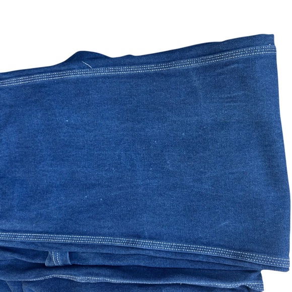 Liberty Denim Bib Overalls Men’s 40X32 Carpenter Work Pants 100% Cotton Blue - Picture 7 of 8